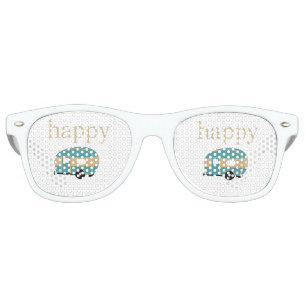 Happy Camper Personality Retro Sunglasses