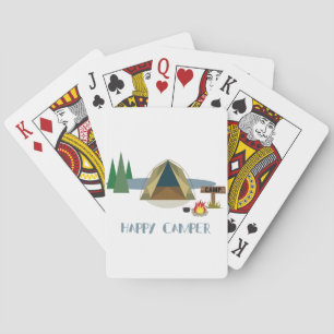 Happy Camper Playing Cards