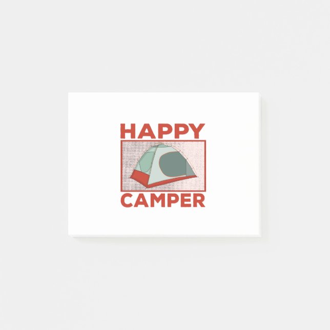 Happy Camper Post-it Notes (Front)