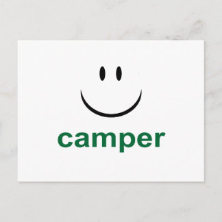 Happy Camper Postcard