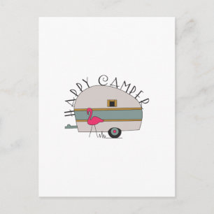 Happy Camper Postcard