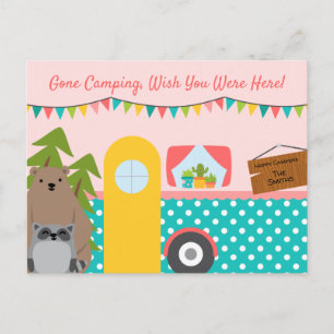 Happy Camper Postcard