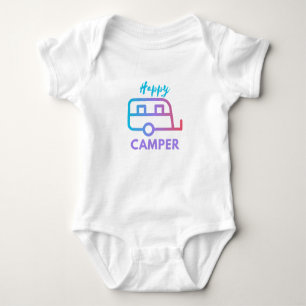 Happy Camper Pull Behind Adventure Baby Bodysuit