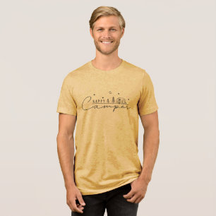 Happy Camper Silhouette Tri-Blend Shirt