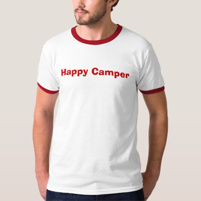 Happy Camper T-Shirt (Front)