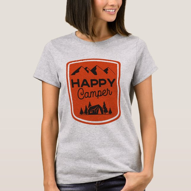 Happy Camper T-Shirt (Front)