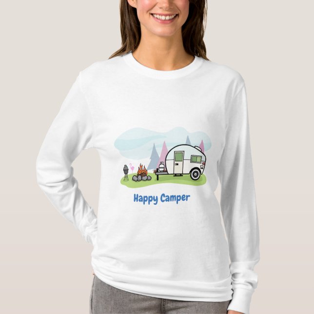 Happy Camper T-Shirt (Front)