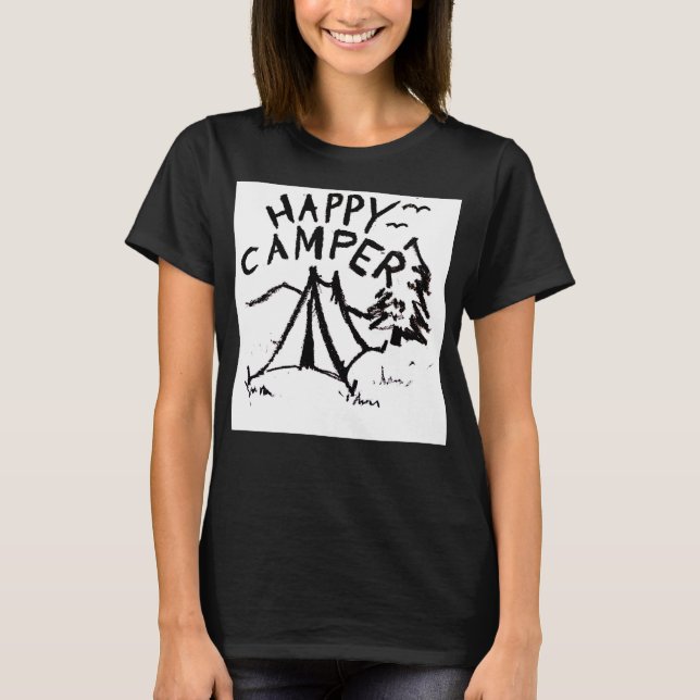 Happy Camper T-Shirt (Front)