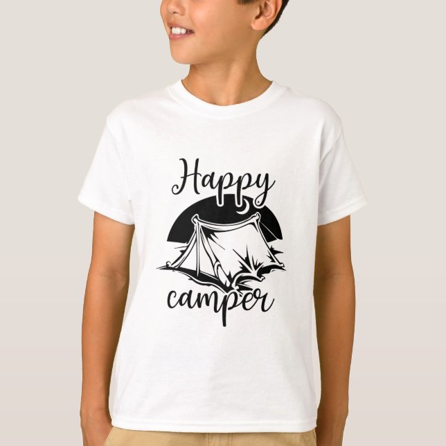 Happy camper T-Shirt (Front)