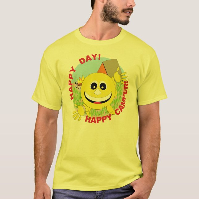 Happy Camper T-Shirt (Front)