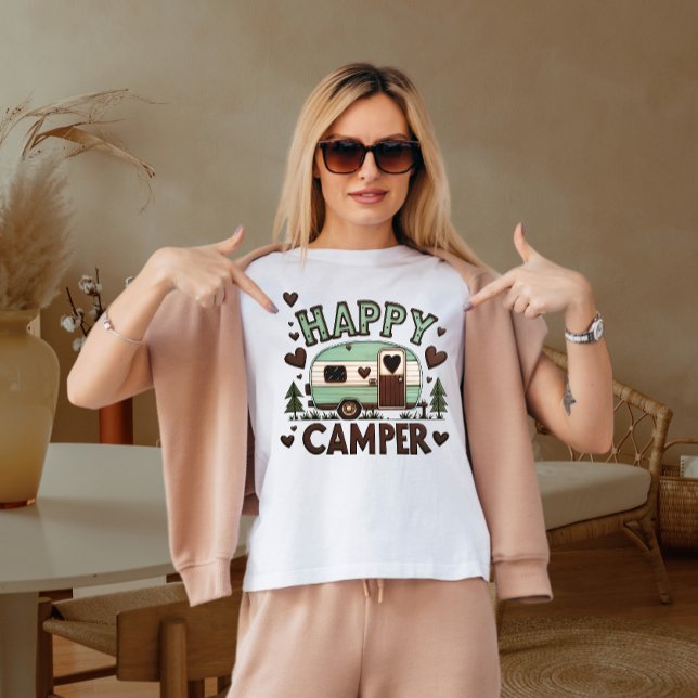 Happy camper  T-Shirt (Creator Uploaded)