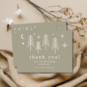 Happy Camper Thank You Postcard