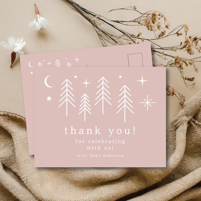 Happy Camper Thank You Postcard (Creator Uploaded)