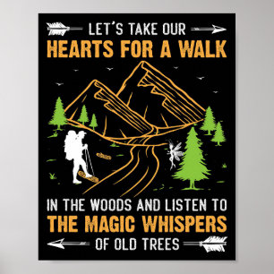 Happy Camper The Magic Whispers Of Old Trees Poster
