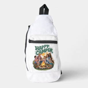 Happy Camper Toddler T-shirt (1) Sling Bag