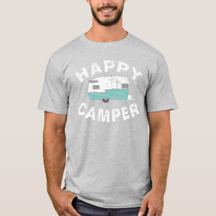 Happy Camper Vintage Shasta Trailer T-shirt
