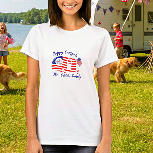 Happy Campers America personalised T-Shirt