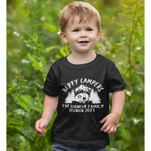 Happy Campers Family Reunion Baby T-Shirt