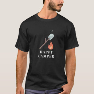 Happy Campers Marshmallows  Camping Smores T-Shirt