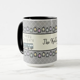 Happy Campers Personalised RV Mug
