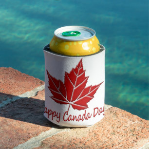 Happy Canada Day Can Cooler Canada Souvenir Cooler