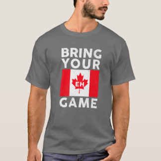 Happy Canada Day Canada Flag Proud Canadians Dad M T-Shirt