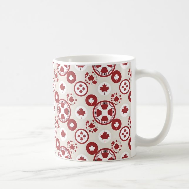 Happy Canada Day Gift Idea Coffee Mug (Right)