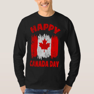 Happy Canada Day Maple Leaf Canada Day Kids Todd T-Shirt