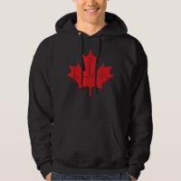 Happy Canada Day Maple Leaf Flag Vintage Patriotic