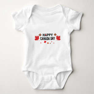 Happy Canada Day T-Shirt Baby Bodysuit