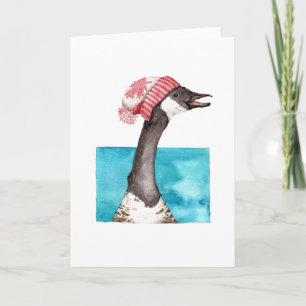 Happy Canada Goose in a Touch Card