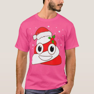 Happy Candy Goodies Poop Joke Humour Funny Christm T-Shirt