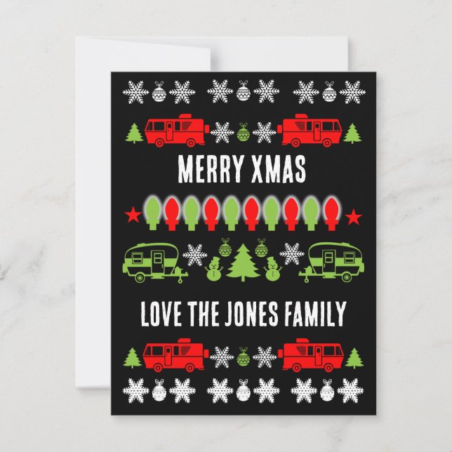 Happy Caravan Christmas Season  (Front)
