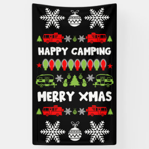 Happy Caravan Christmas Season  Banner