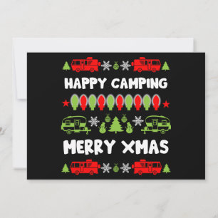 Happy Caravan Christmas Season Holiday Card