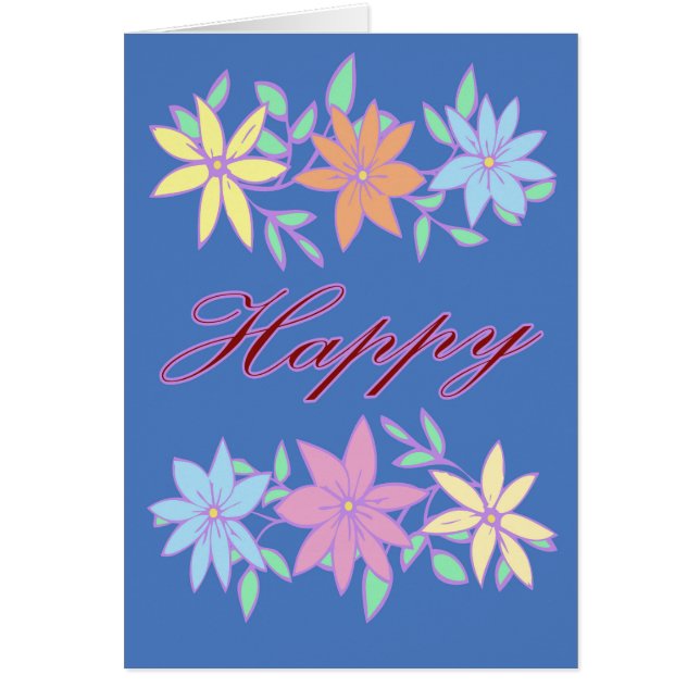 Happy Card #1 (Front)