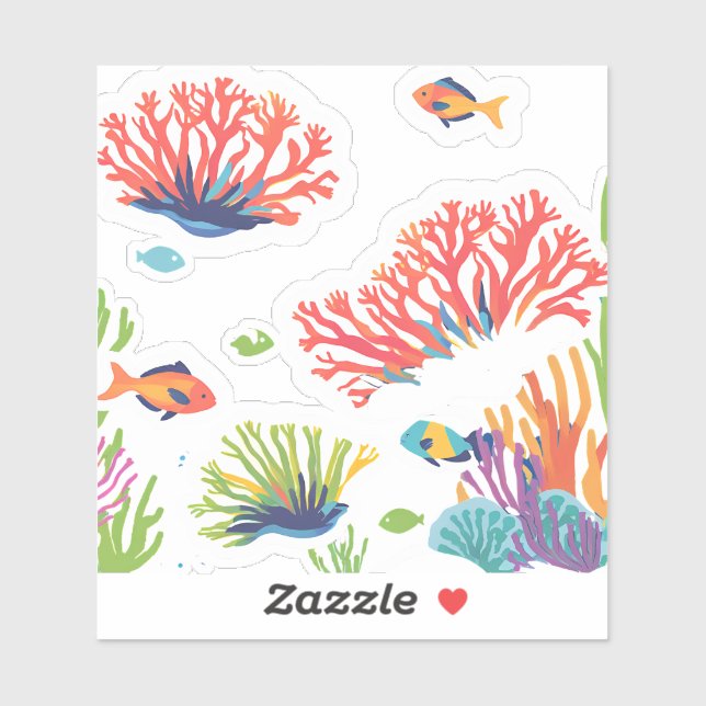 Happy caribbean reef  (Sheet)