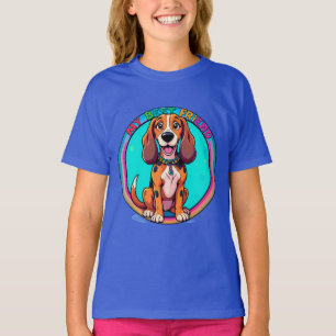 Happy Cartoon Beagle Dog My Best Friend T-Shirt