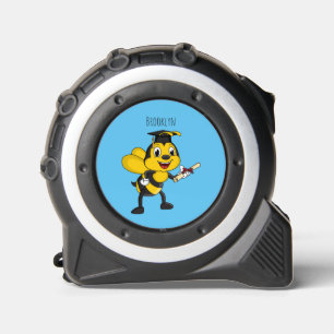 Happy cartoon bee graduation 1