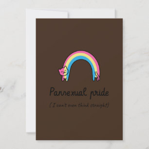 Happy Cartoon Cat Cute Kawaii Animal Art Invitation
