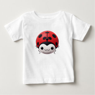 Happy Cartoon Ladybug baby shower gift T-Shirt