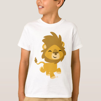 Happy Cartoon Lion Children T-shirt