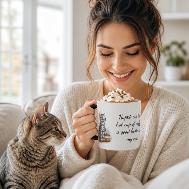 Happy Cat Animal Lovers  Mug (Creator Uploaded)