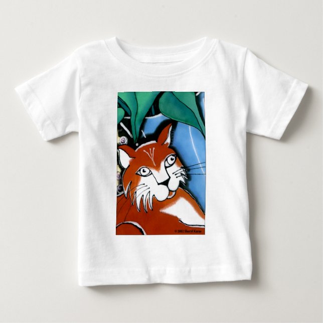 Happy Cat Baby T-Shirt (Front)