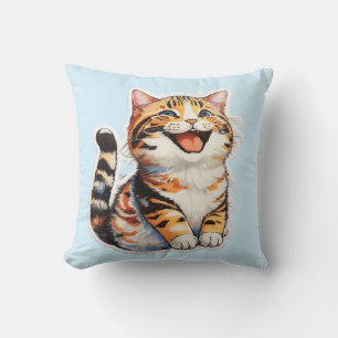 Happy Cat Cushion