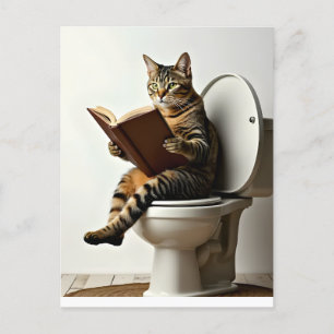 Happy Cat: Cute Kitten Design for Cat Lovers Postcard