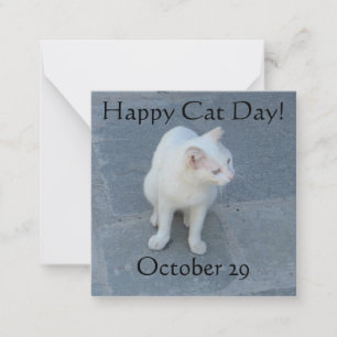 Happy Cat Day! Card