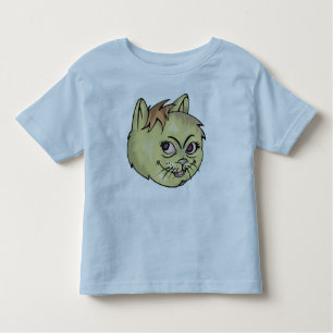 Happy Cat Face Toddler T-Shirt