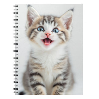 Happy cat notebook
