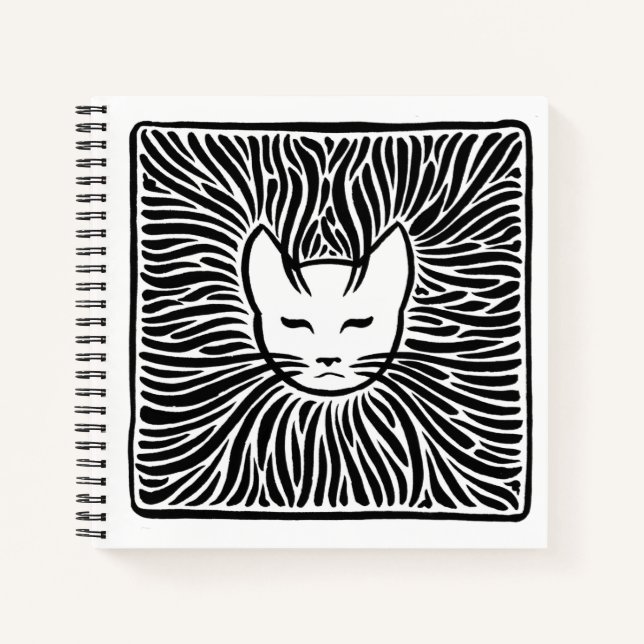 Happy Cat Notebook (Front)